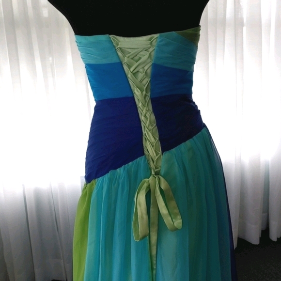 💙💚 GRACE KARIN floor length formal gown - Picture 4 of 10